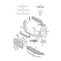 ОБЛИЦОВКА БАМПЕРА (807-10)