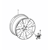 АЛЮМИНИЕВЫЙ ДИСК (601-70)
