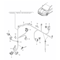 ЖГУТ ПРОВОДОВ ДЛЯ SERVOTRONIC (971-70)