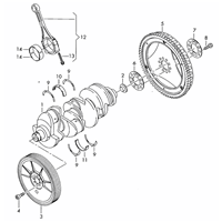 КОЛЕНЧАТЫЙ ВАЛ (105-22)